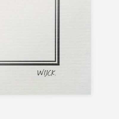 Wijck / Print 30X40 / Parijs - Met Kader