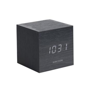Karlsson / Alarm Clock / Mini cube / Black