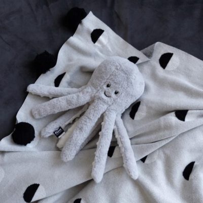 Flow / Olly / Plush Heartbeat Comforter / Octopus