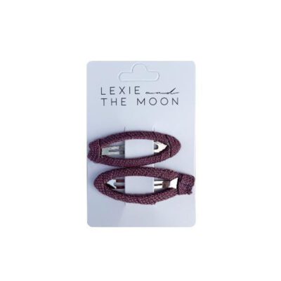 Lexie and the Moon / Haarspelden / Set van 2 / Purple