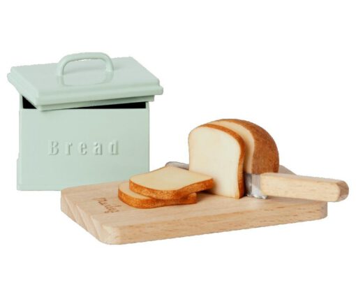 Maileg / Miniature Bread Box with cutting board an knife