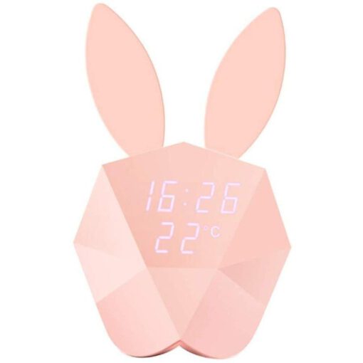 MOB / Cutie Smart Alarm Clock / Wekker / Konijn / Pink