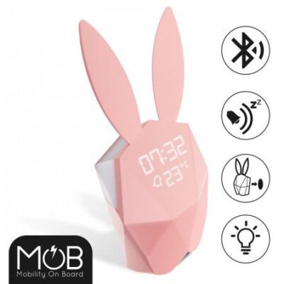 MOB / Cutie Smart Alarm Clock / Wekker / Konijn / Pink