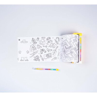 Omy / Pocket Kleurplaat en spelletjes / Atlas