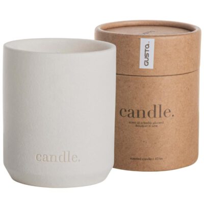 Gusta / Scented Candle / Off White