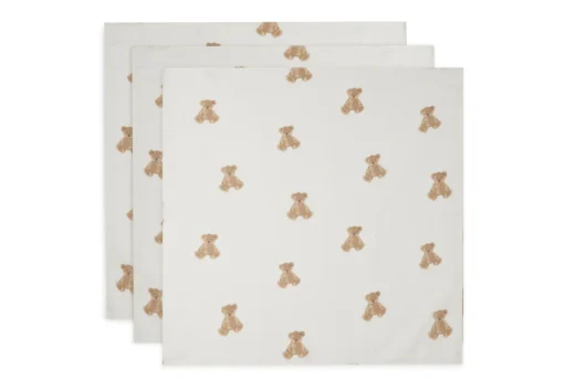 Hydrofiele Doek Small 70x70cm Teddy Bear (3pack)