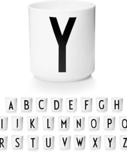 Design letters beker