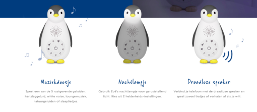 Soundbox Penguin - Zoe Grey